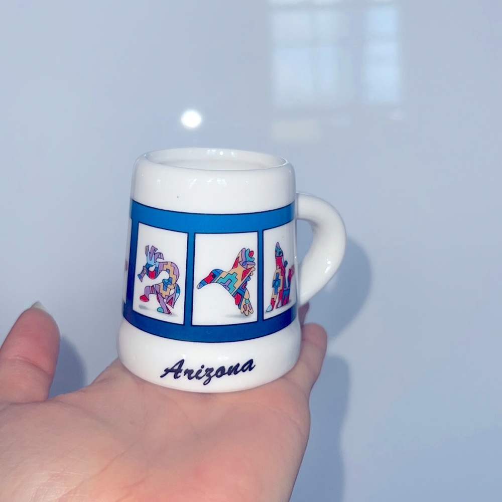 Arizona ceramic Shot glass mini mug